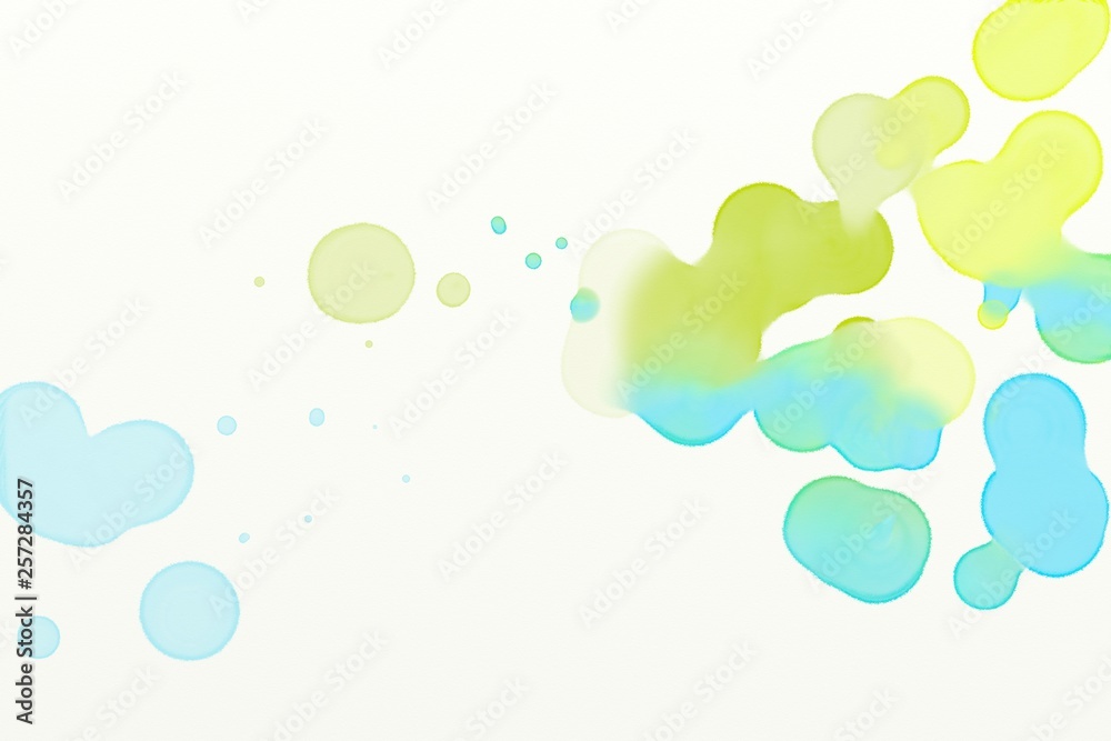 colorful mixing on a paper colorful mixing on a paper