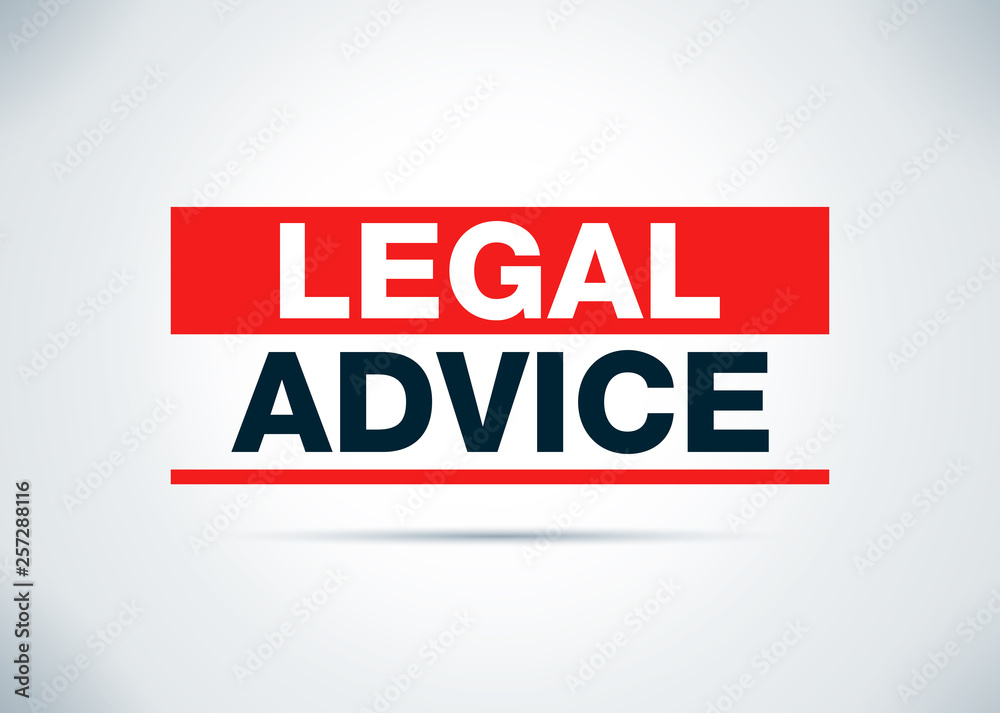 Legal Advice Abstract Flat Background Design Illustration Legal Advice Abstract Flat Background Design Illustration