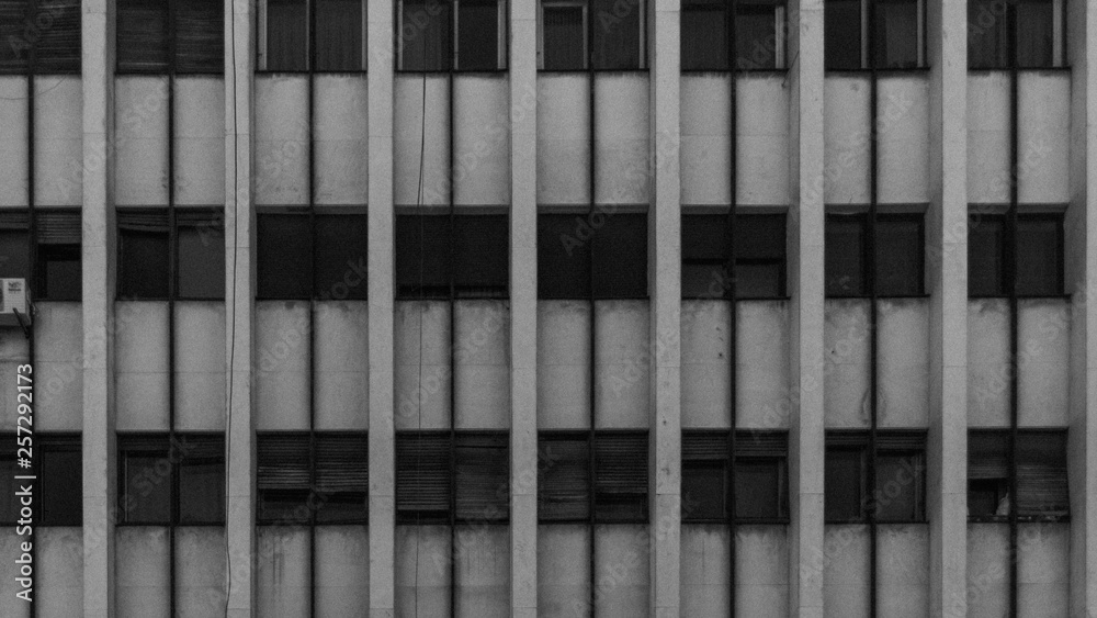Black and white office Black and white office