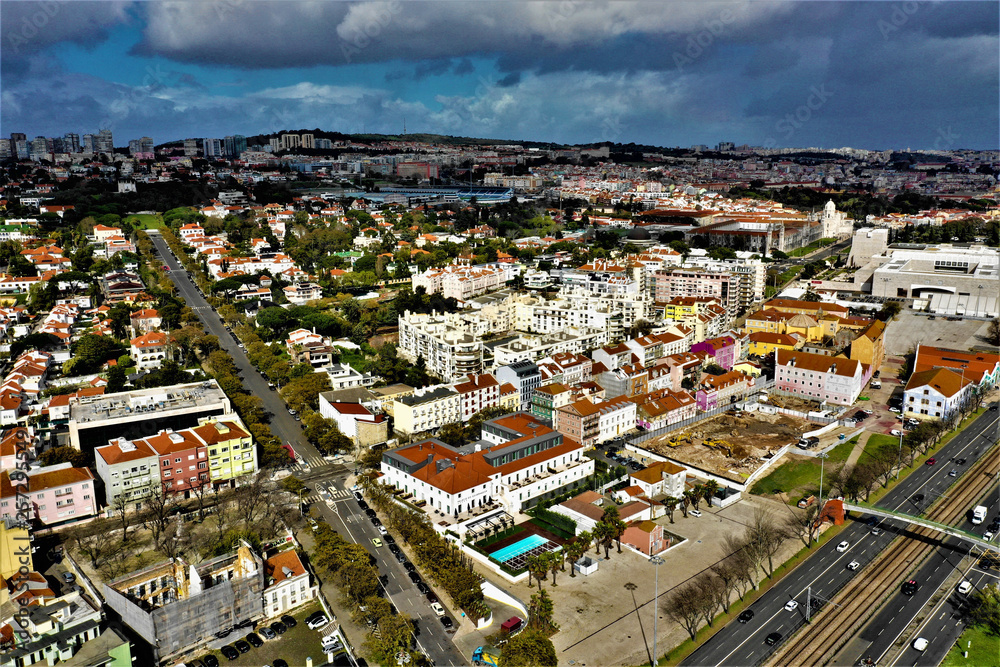 Lissabon Luftbilder - Luftaufnahmen von Lissabon