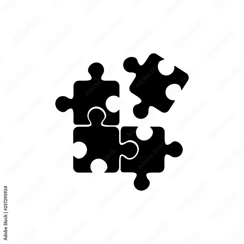 Puzzle icon. Vector Puzzle icon. Vector