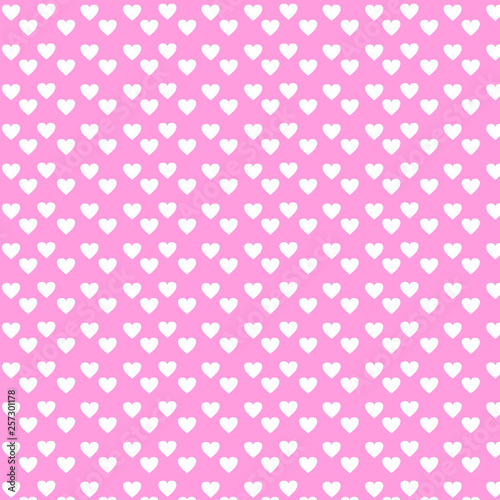 Vector background with hearts.