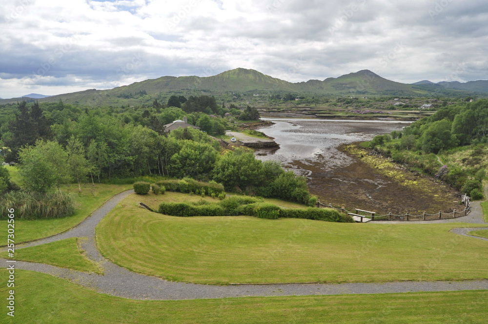 Fototapeta premium A View of Sneem River in Ireland