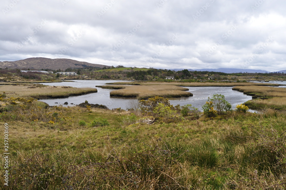 A View of Sneem River in Ireland A View of Sneem River in Ireland