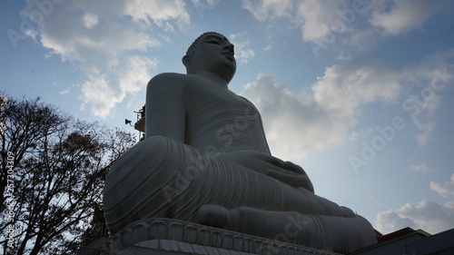 Buddha statue at Kande Vihara. This one is the biggest sitting Buddha in Sri Lanka photo
