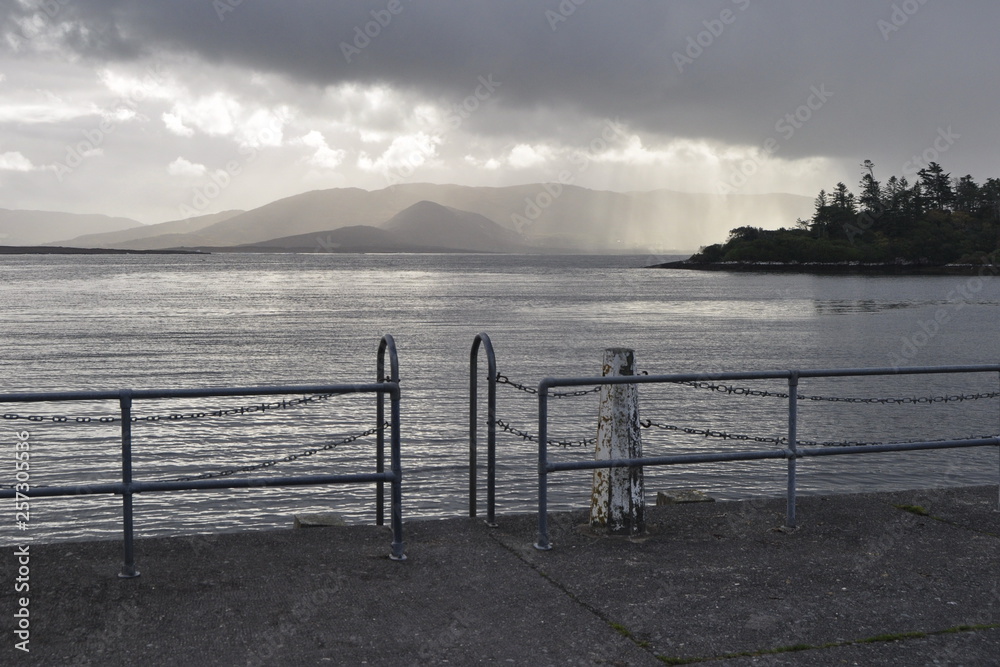 Oysterbed Pier in Ireland Oysterbed Pier in Ireland