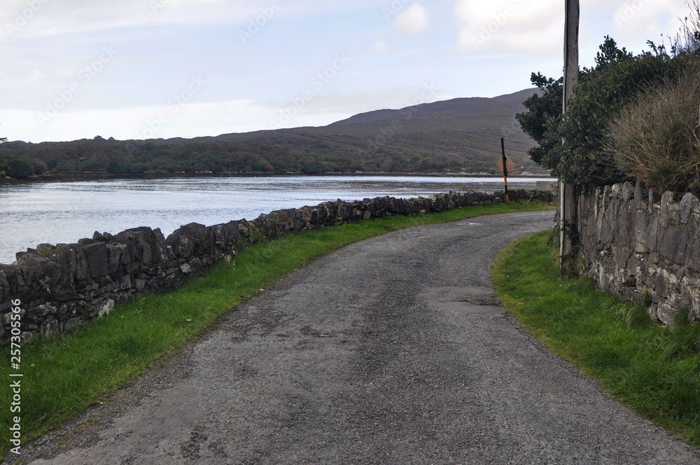 A View of Sneem River in Ireland A View of Sneem River in Ireland