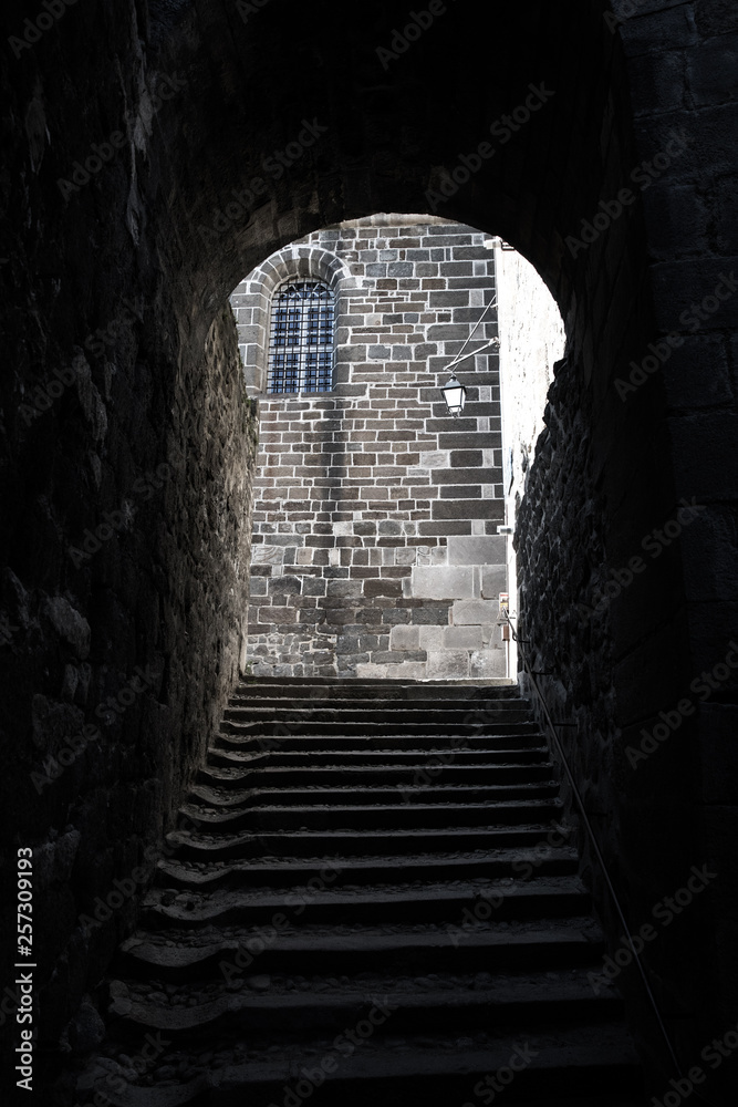大聖堂の外階段