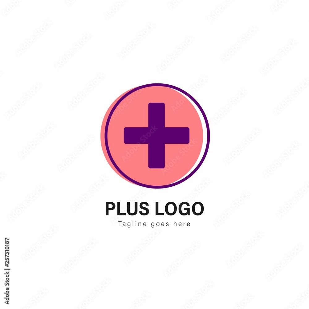 Medic logo template design. Medic logo with modern frame vector design Medic logo template design. Medic logo with modern frame vector design