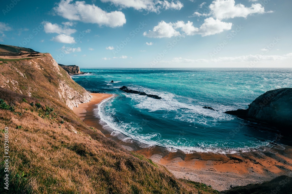 Obraz premium Man o War Beach - South Coast Uk