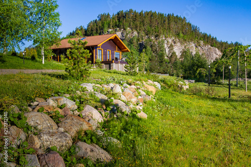 Landscaping areas. Landscap...