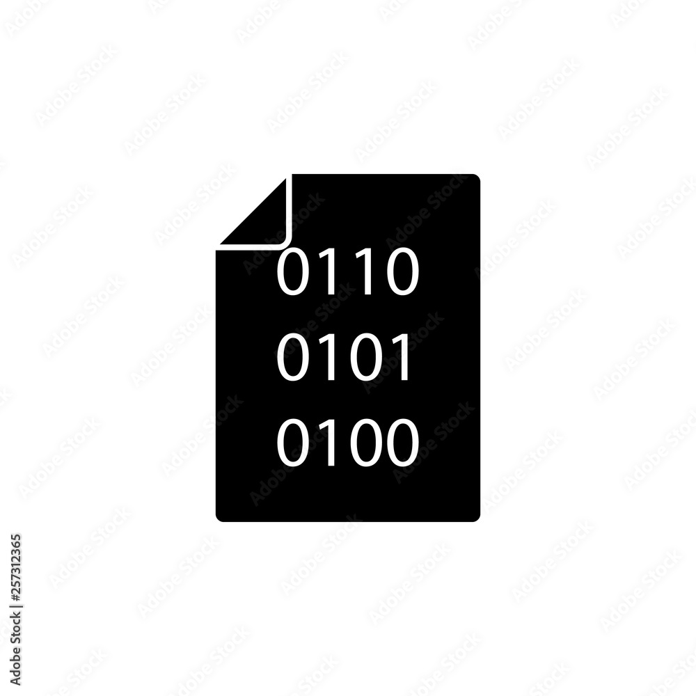 Document computer code, file vector icon. Premium quality graphic design icon. One of the collection icons for websites, web design, mobile app