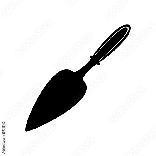 Сake and pie server utensil symbol
