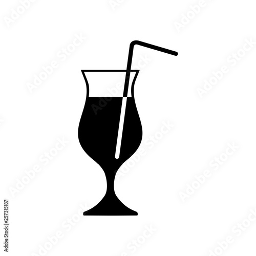 Wineglass icon. Vector Illustration