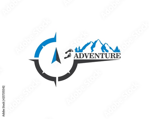 High Mountain icon Logo Template