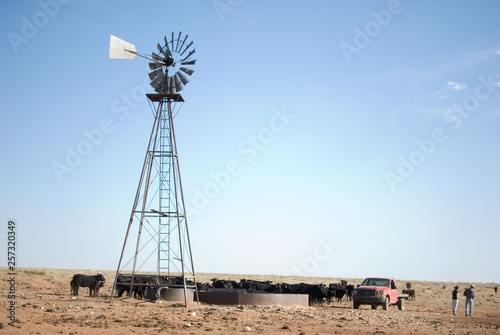 windmill in the desert
