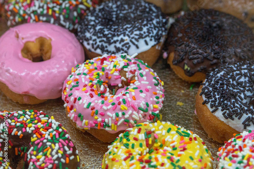 donut with sprinkles
