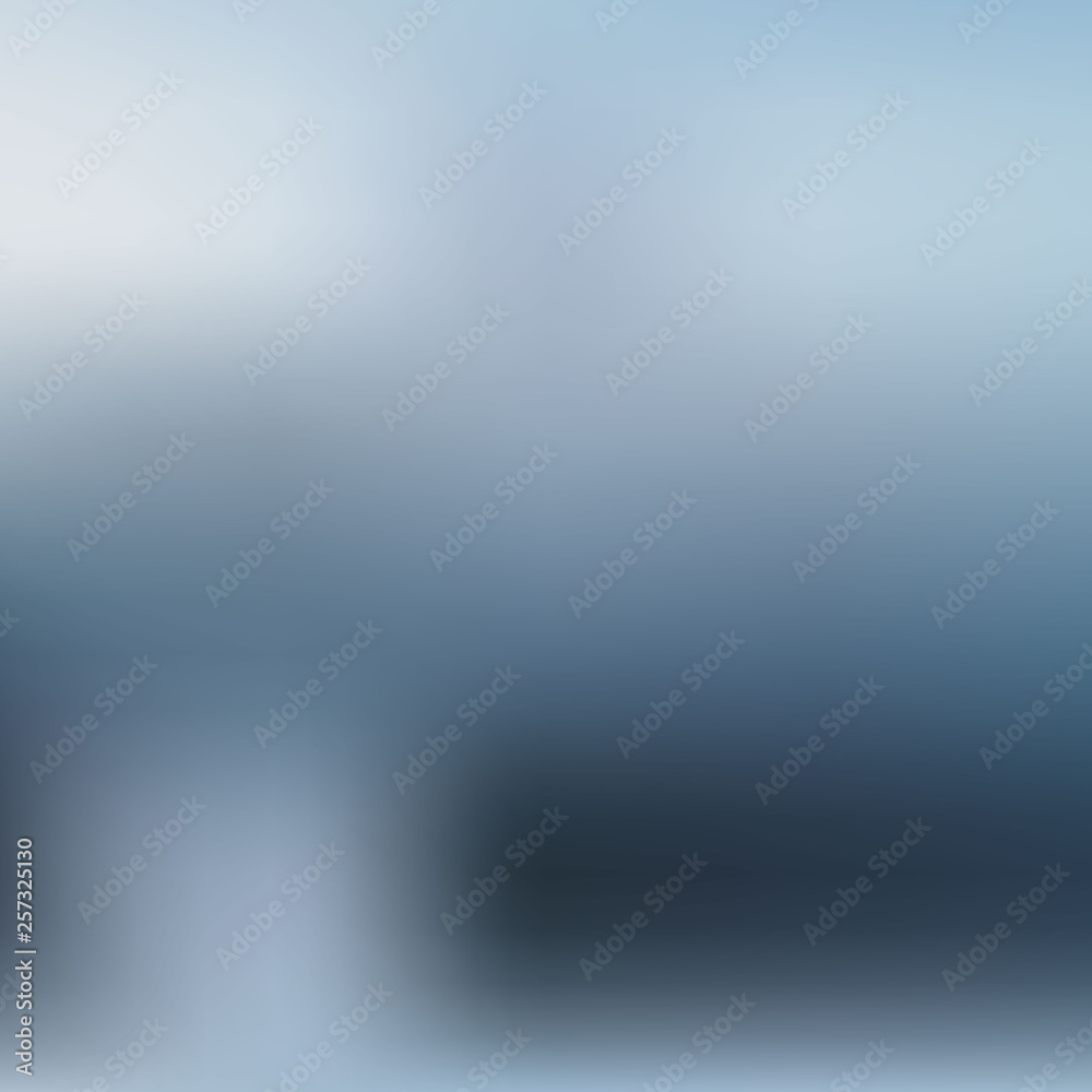 Abstract blur multicolored  background in blue and gray colors