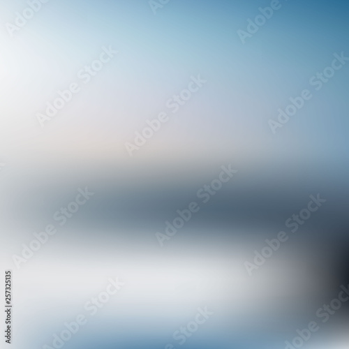 Abstract blur multicolored background in blue and gray colors