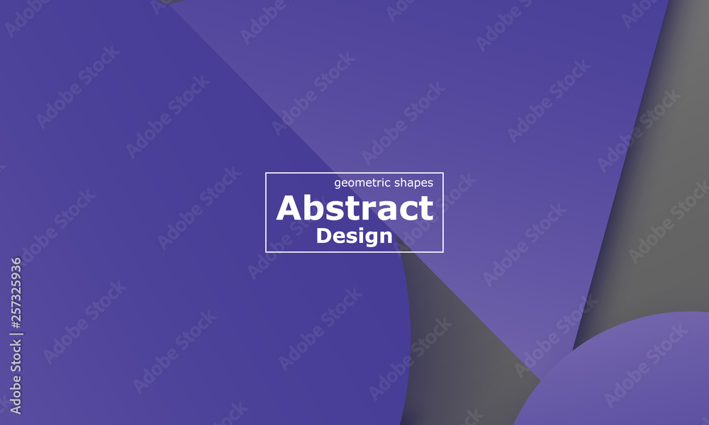 Obraz premium Geometric background. Material design.