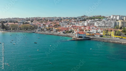 Vista Panorâmica da Vila de Paço de Arcos em Oeiras Portugal