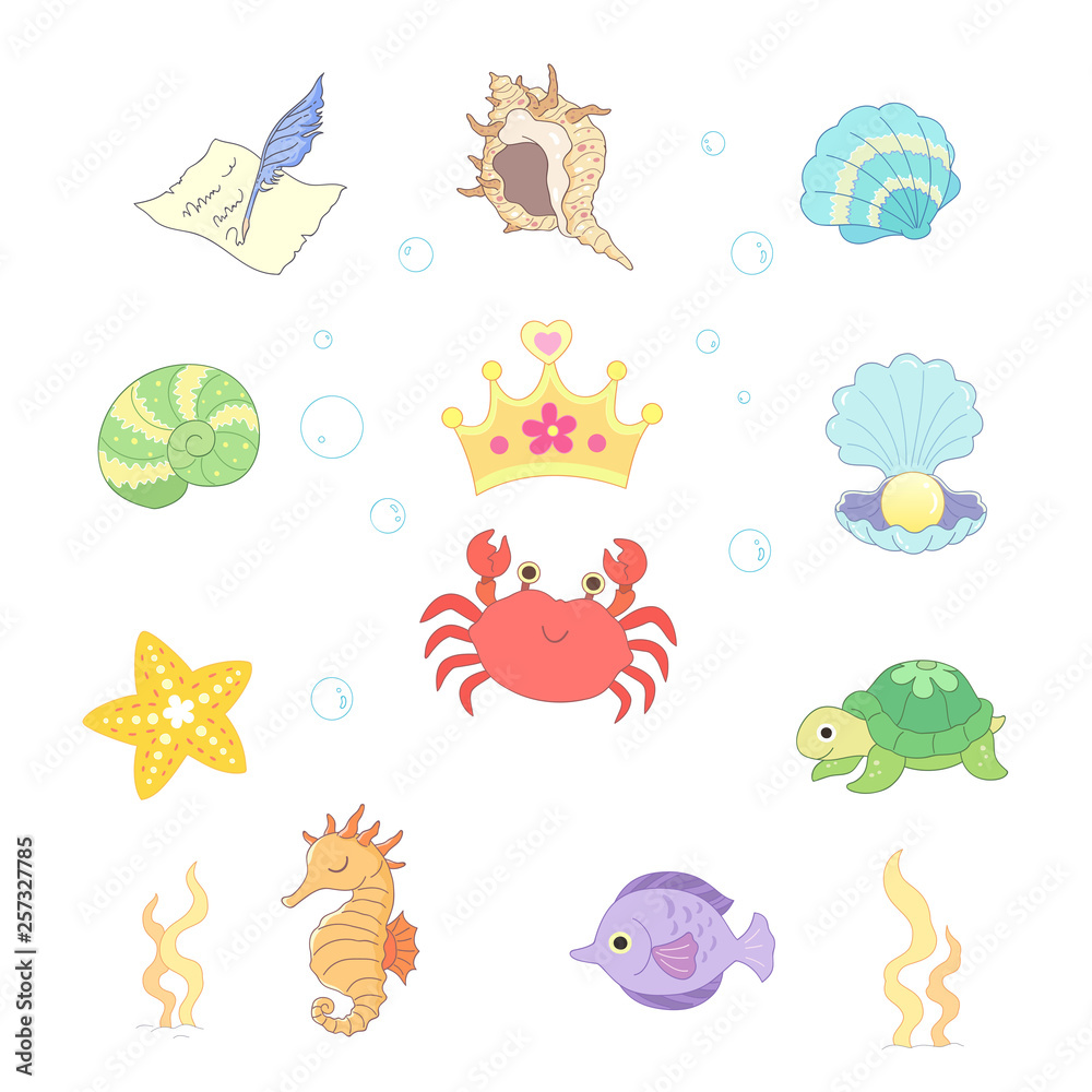 Lovely marine life-1 group Lovely marine life-1 group