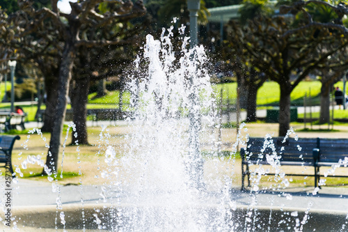 fountain view at Golden Gate Park