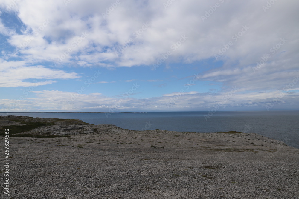 clouds over the sea