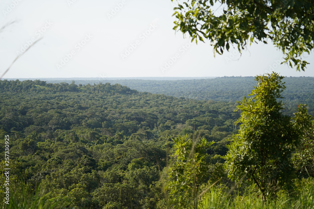 Landscape in Uganda