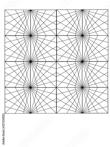 Intersecting Lines Geometric Patterns