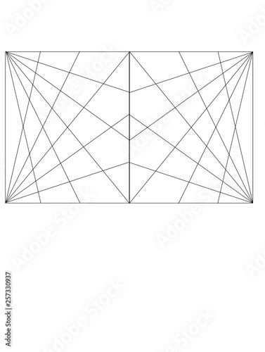 Intersecting Lines Geometric Patterns