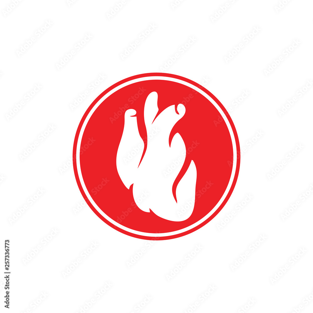 heart anatomy 3d flat symbol vector heart anatomy 3d flat symbol vector