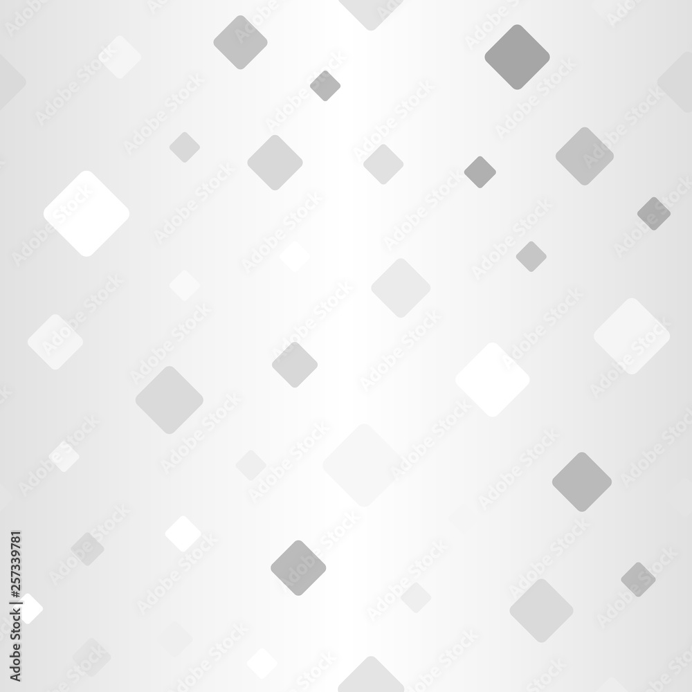 Glowing rounded diamond pattern. Seamless vector