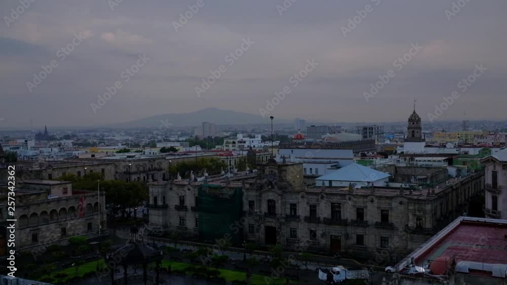 Government Palace and Cathedral Of Guadalajara, Jalisco, Mexico. Government Palace and Cathedral Of Guadalajara, Jalisco, Mexico.