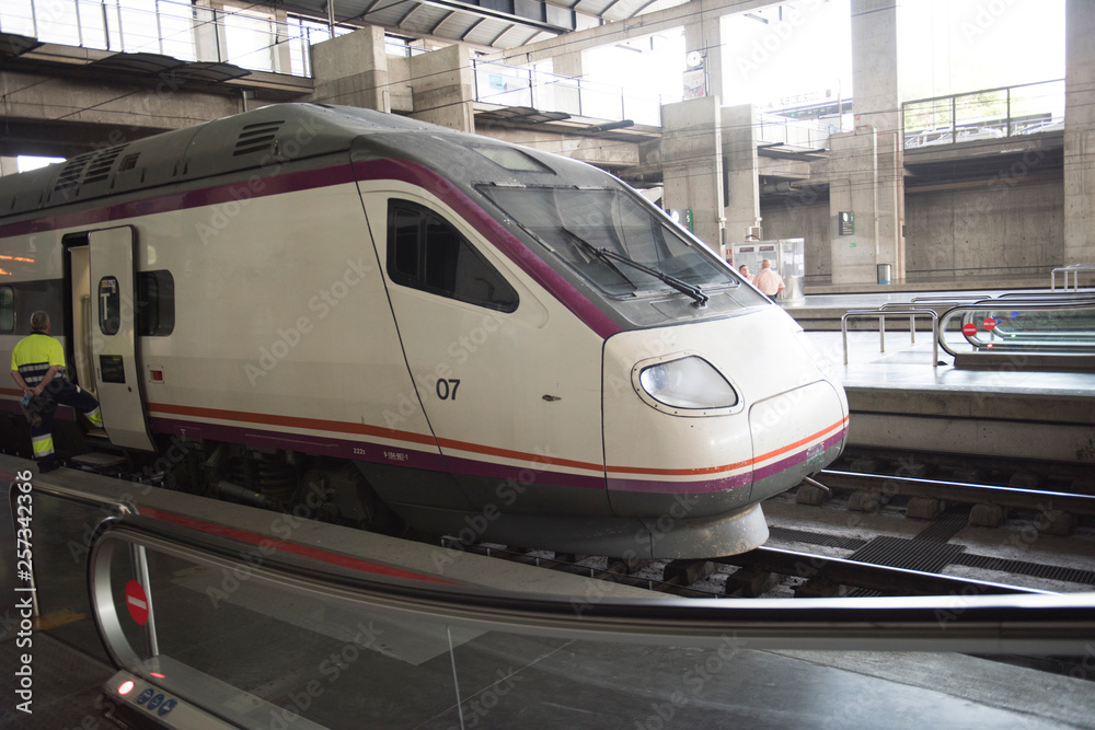 Fototapeta premium Metro Railways in Spain