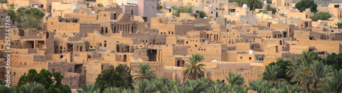 Ancient houses and mud houses in Oman