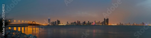 Bahrain skyline looking across to Juffair and the Diplomatic Area, Manama © hyserb