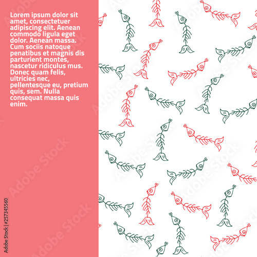Fish Bone Poster