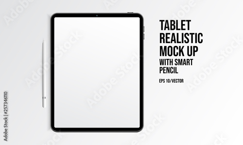 Tablet realistic mockup