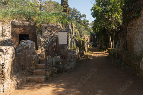 Cerveteri Necropoli Banditaccia photo