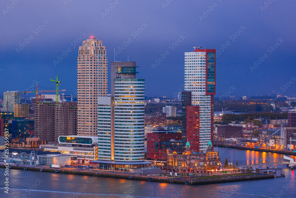 Rotterdam cityscape - Netherlands Rotterdam cityscape - Netherlands