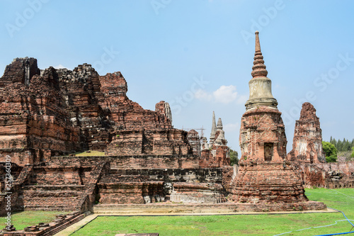 Ayuttahaya kompleks świąntynny Tajlandia, Wat Mahathat, Wat Phra Si Sanphet