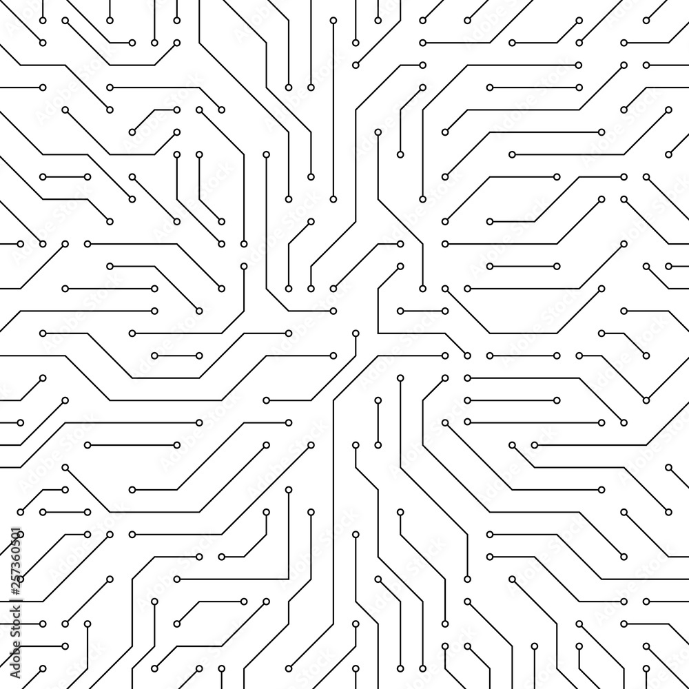 Circuit board background. Vector electronic background. Electronics board.