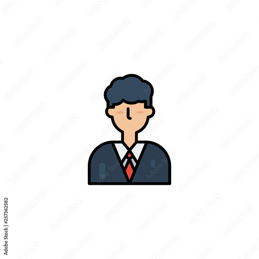 businessman icon vector illustration