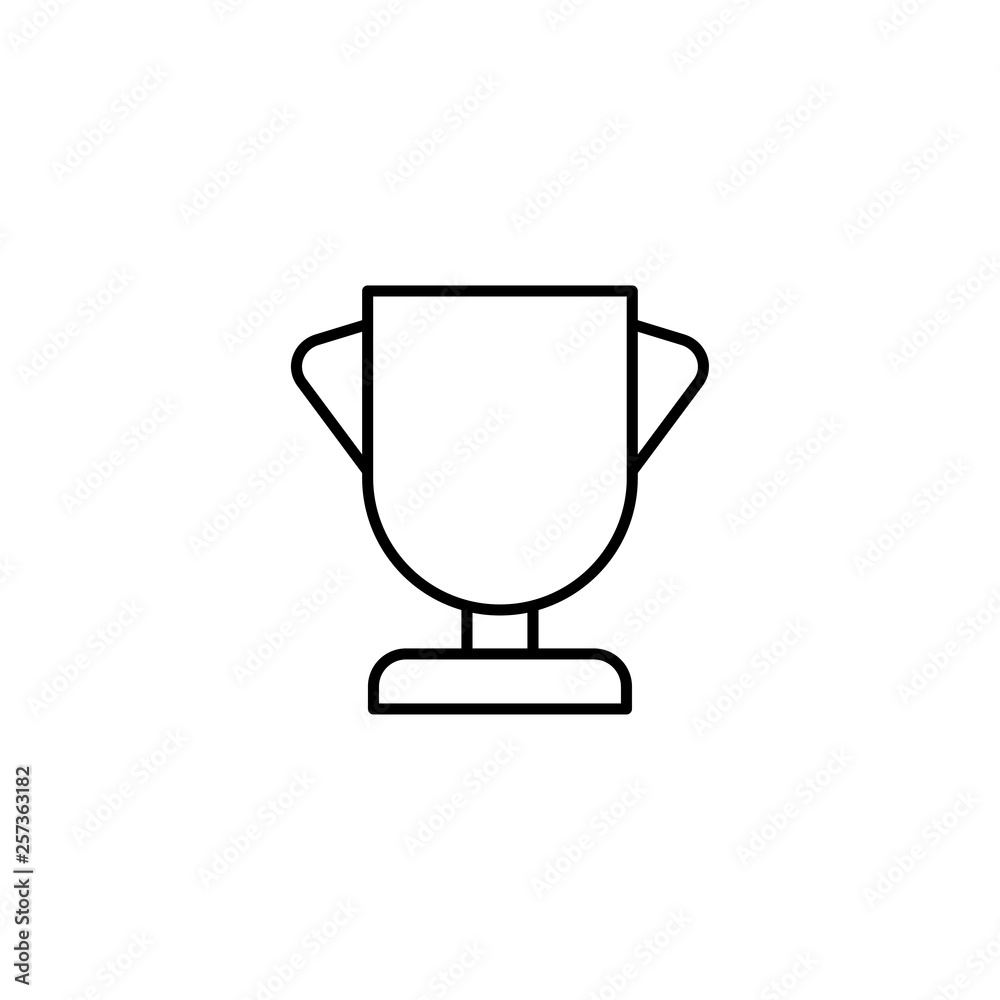 trophy icon vector illustration trophy icon vector illustration