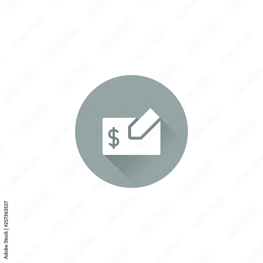 cheque icon vector illustration cheque icon vector illustration