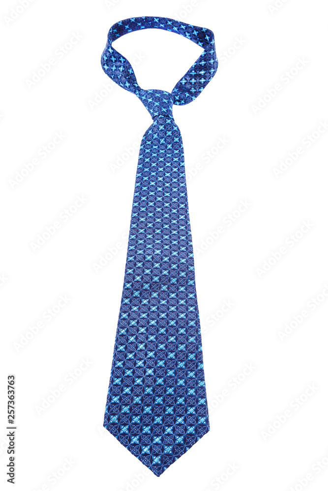 Stylish tie isolated on a white background Stylish tie isolated on a white background