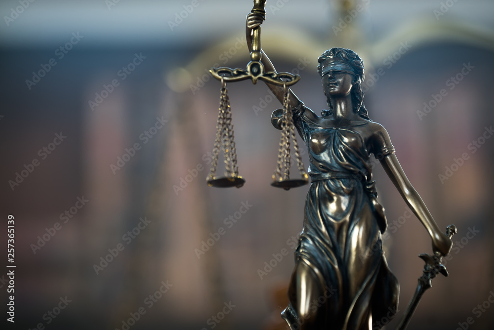 Law and Justice concept image. Old court library Law and Justice concept image. Old court library