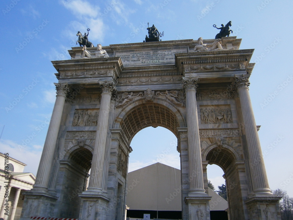 Triumphal Arch in Milan