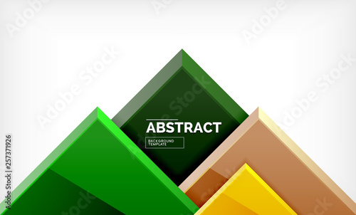 Free Download Square abstract background, glossy geometric design - GFXLoad